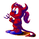 dancing creature
