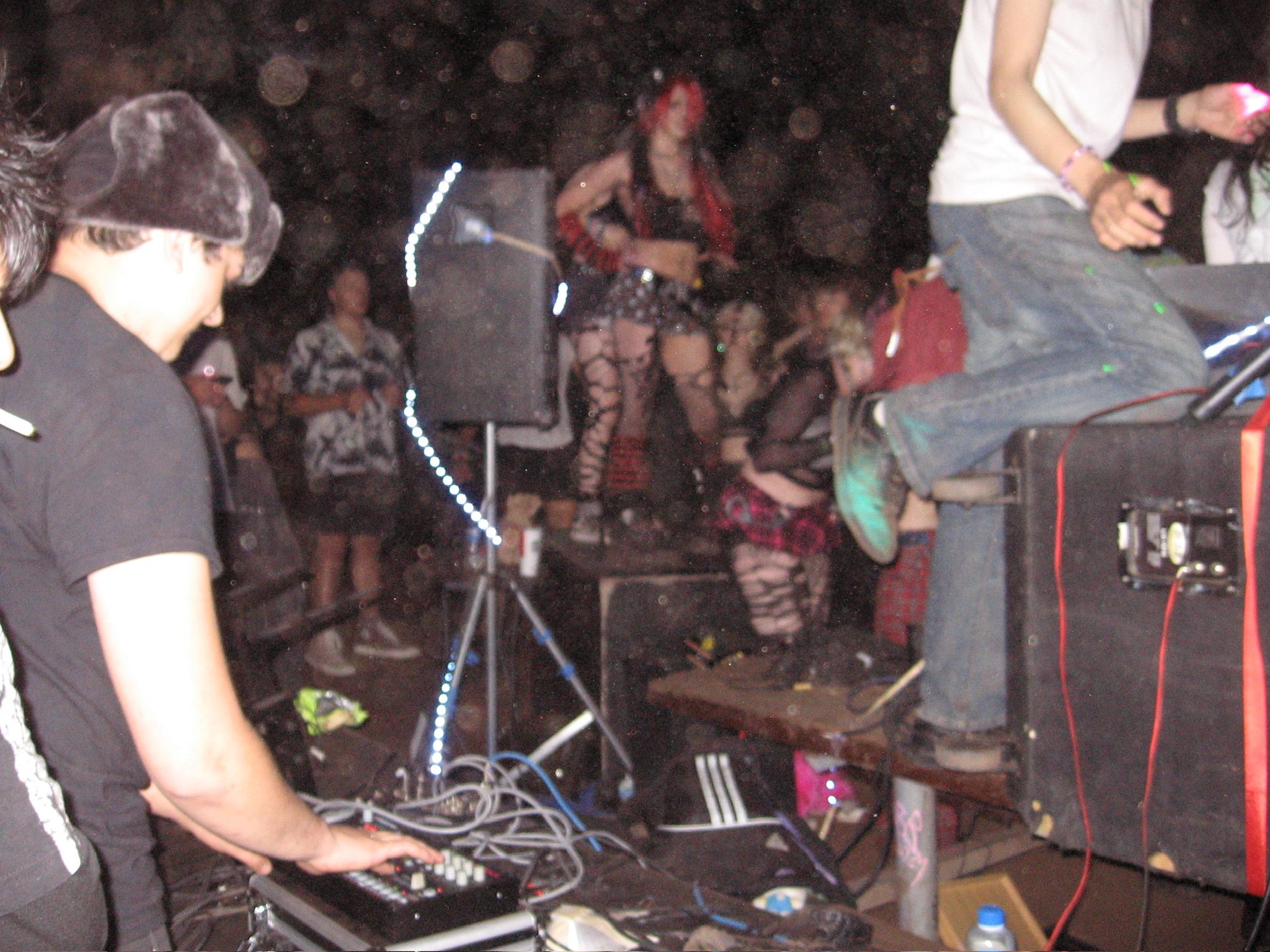 warehouse crowd